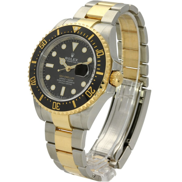 Sea-Dweller 126603 - Steel & Gold Watch - Black Dial - 2019
