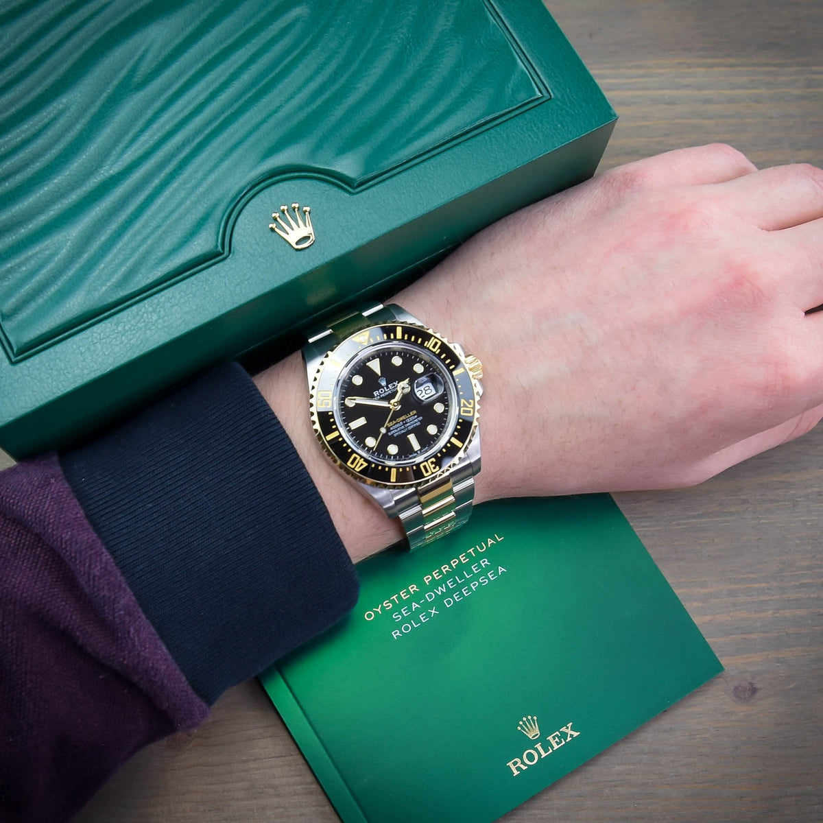 Sea-Dweller 126603 - Steel & Gold Watch - Black Dial - 2019