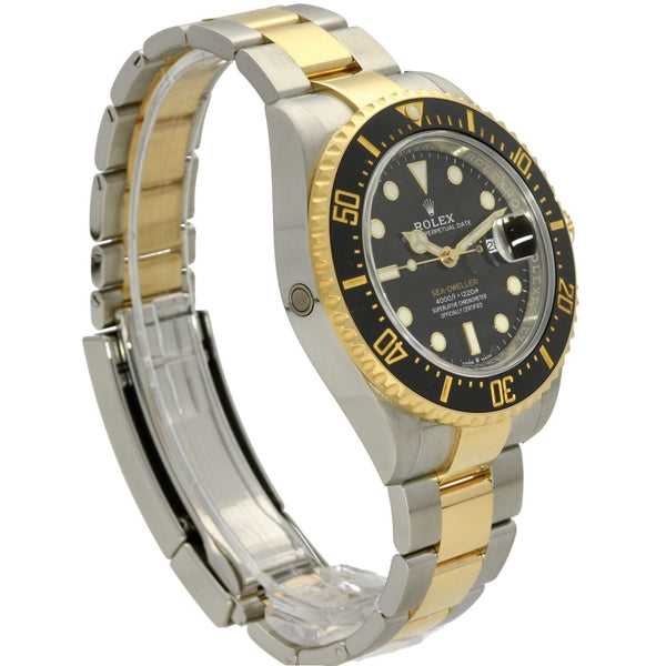 Sea-Dweller 126603 - Steel & Gold Watch - Black Dial - 2019