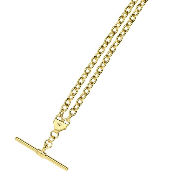 9ct Yellow Gold Love Heart Bracelet - 4.6g