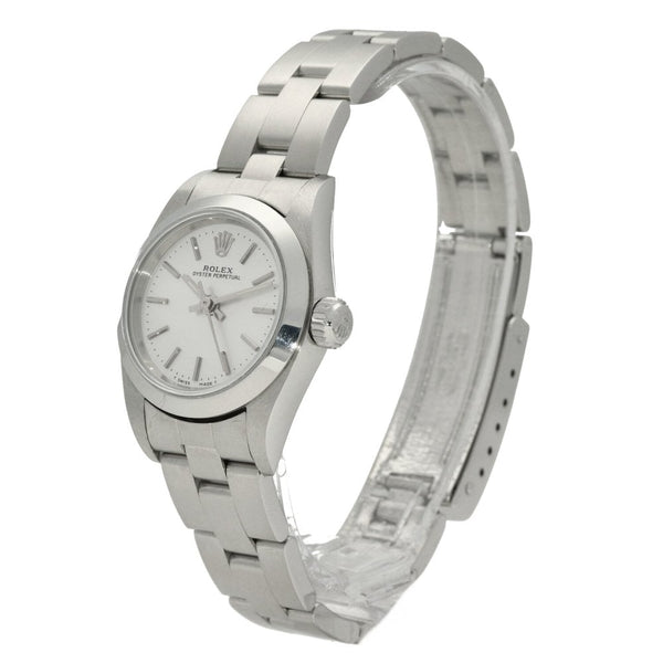 Oyster Perpetual 67180 - Ladies Watch - Silver Dial - 2000