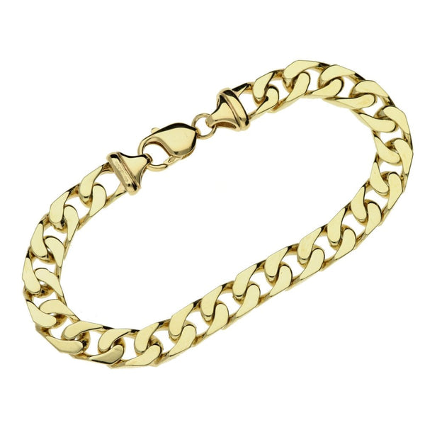 9ct Yellow Gold Curb Bracelet 8.5 inch - 37.0g