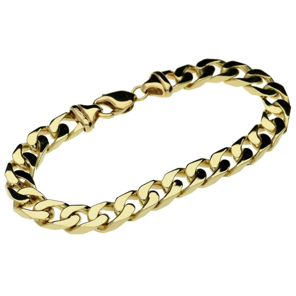 9ct Yellow Gold Curb Bracelet 8.5 inch - 37.0g