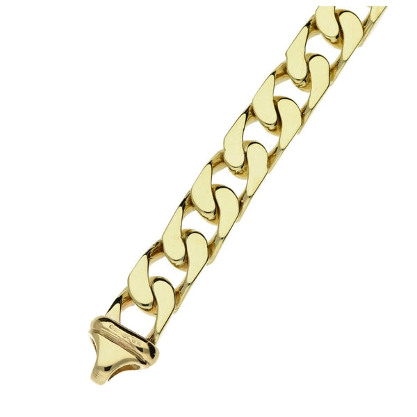 9ct Yellow Gold Curb Bracelet 8.5 inch - 37.0g