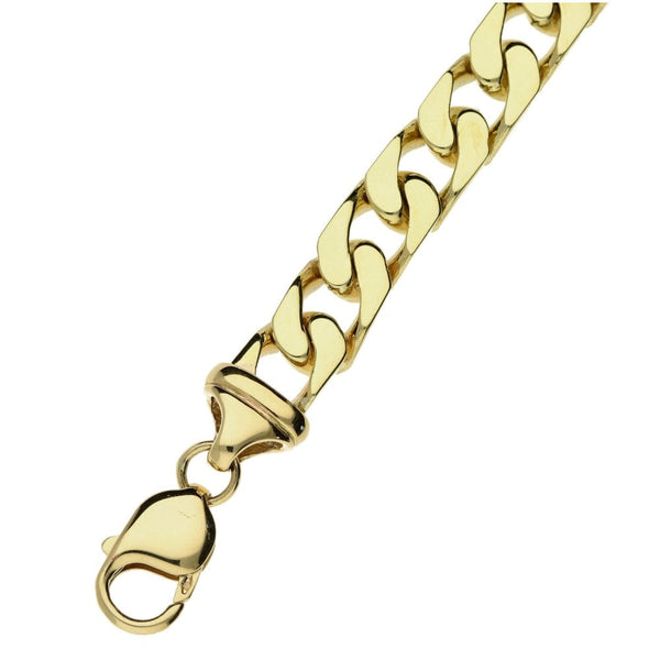 9ct Yellow Gold Curb Bracelet 8.5 inch - 37.0g