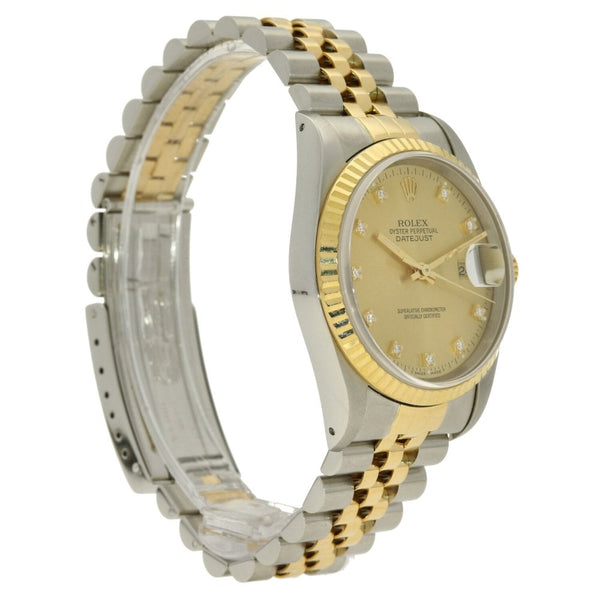 Datejust 16233 - Gents Watch - Diamond Dial - 1991