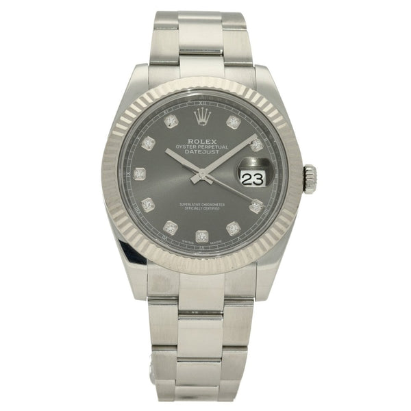 Datejust 41 126334 - Gents Watch - Diamond Dial - 2018