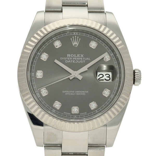 Datejust 41 126334 - Gents Watch - Diamond Dial - 2018