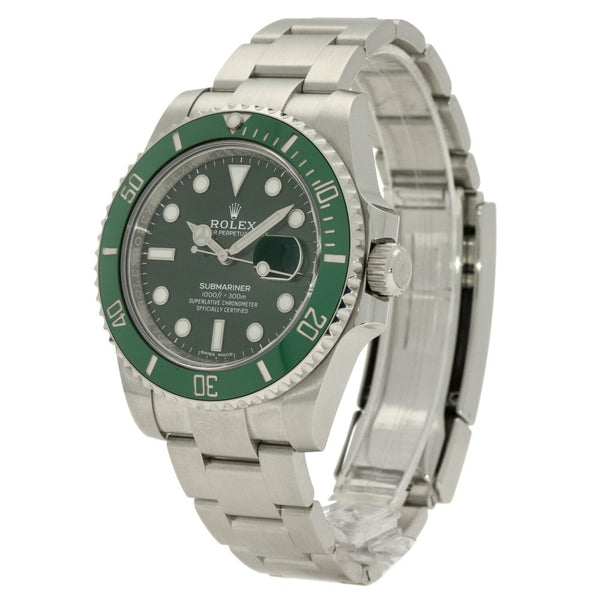Submariner Hulk 116610LV - Green Dial - 2019