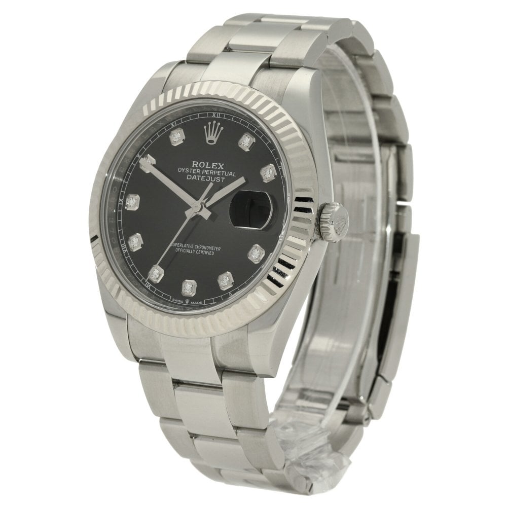 Datejust 41 126334 - Gents Watch - Black Dial - 2019