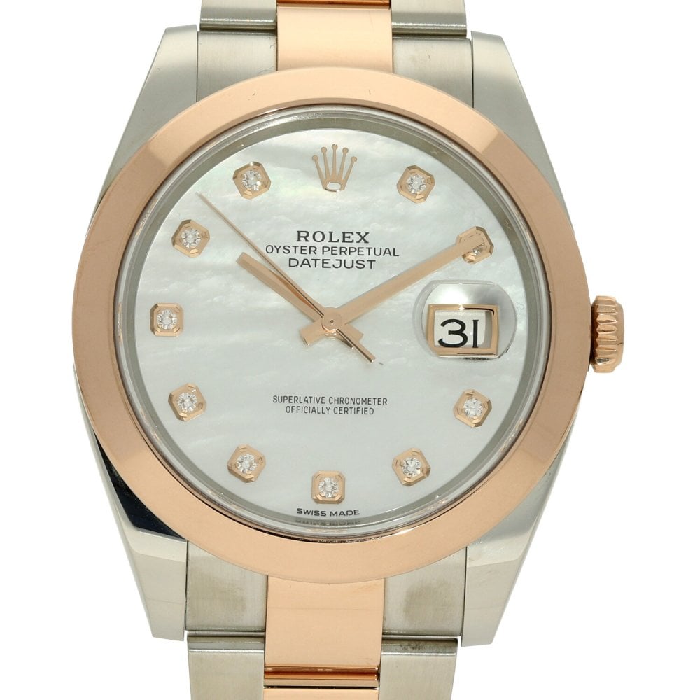 Datejust 41 126301 - Gents Watch - MOP Diamond Dial - 2018
