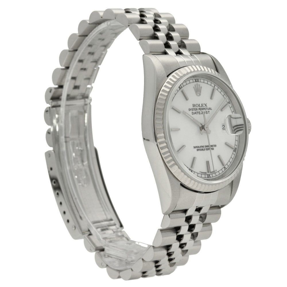 Datejust 16234 - Gents Watch - White Dial - 1997