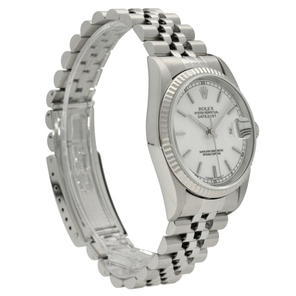 Datejust 16234 - Gents Watch - White Dial - 1997