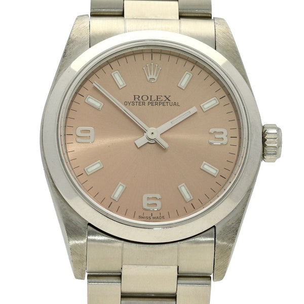 Oyster Perpetual 77080 - Midsize Watch - Copper Dial - 2005