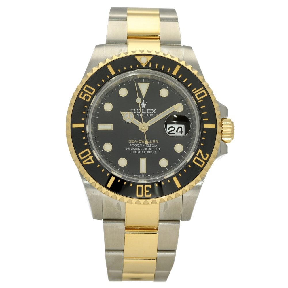 Sea-Dweller 126603 - Steel & Gold Watch - Black Dial - 2020