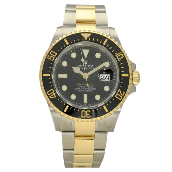 Sea-Dweller 126603 - Steel & Gold Watch - Black Dial - 2020