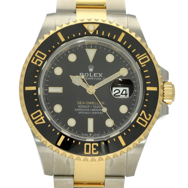 Sea-Dweller 126603 - Steel & Gold Watch - Black Dial - 2020