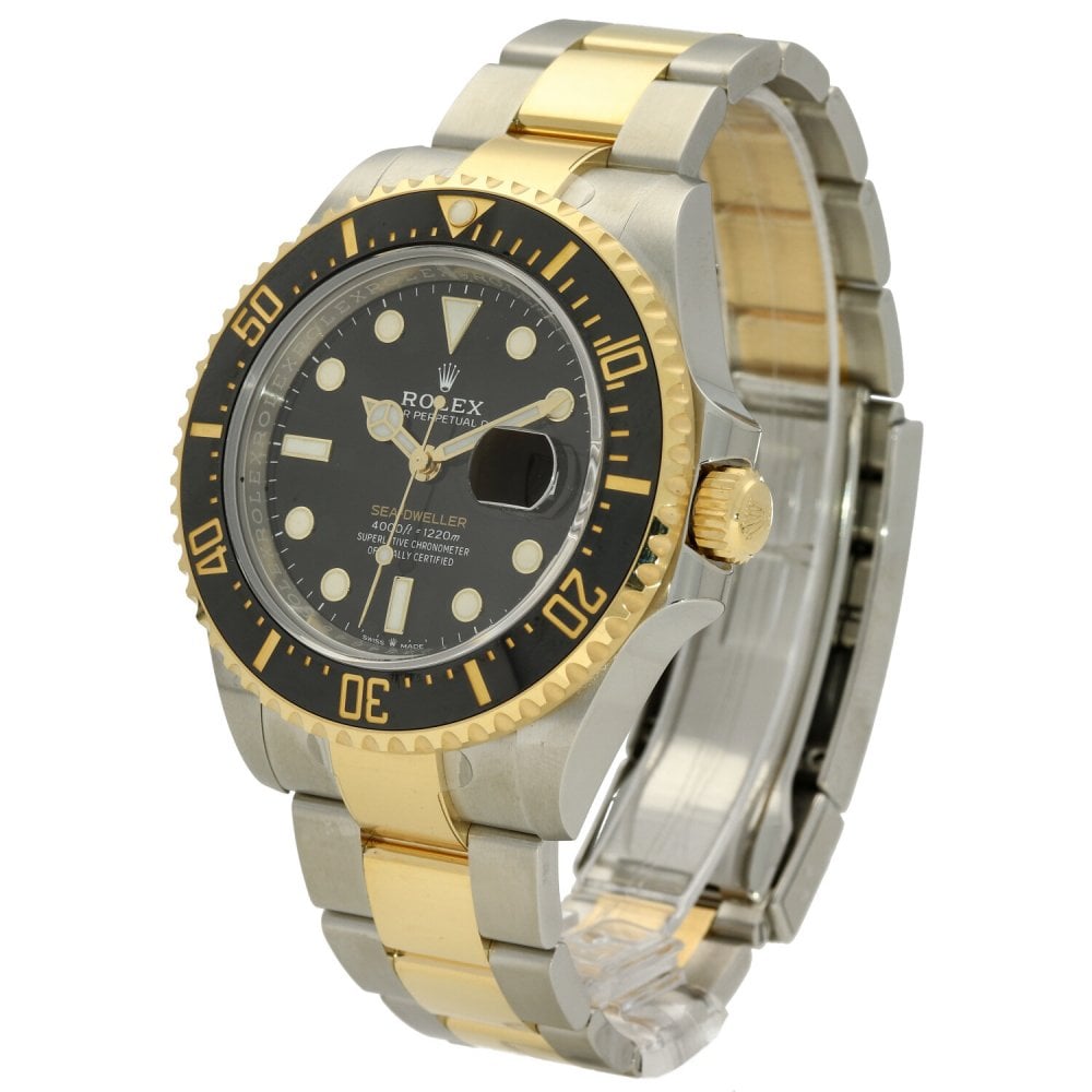 Sea-Dweller 126603 - Steel & Gold Watch - Black Dial - 2020