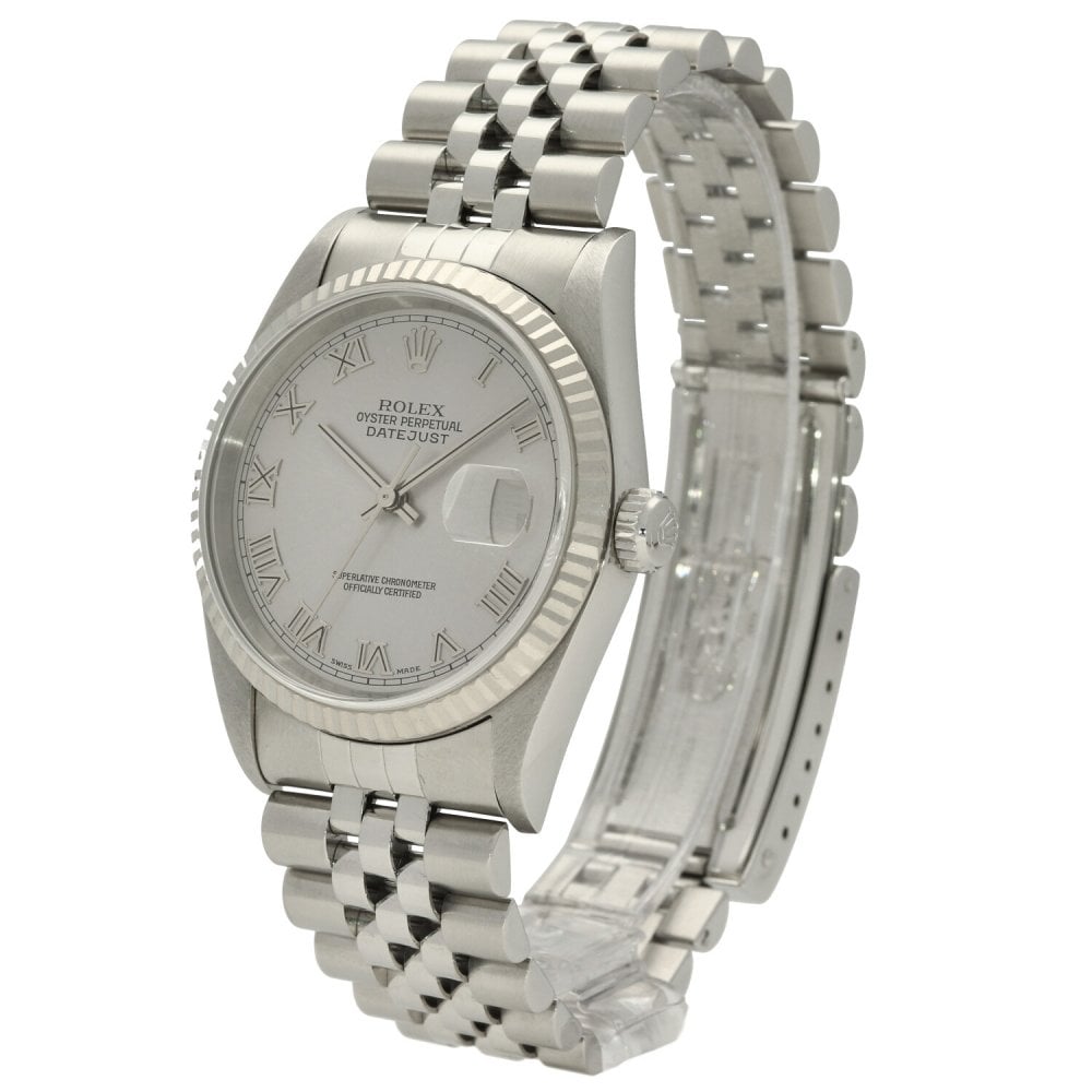 Datejust 16234 - Gents Watch - Silver Dial - 2002