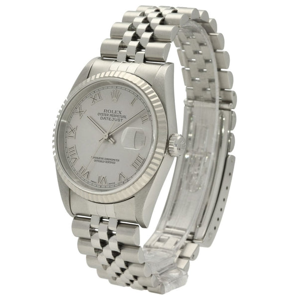 Datejust 16234 - Gents Watch - Silver Dial - 2002