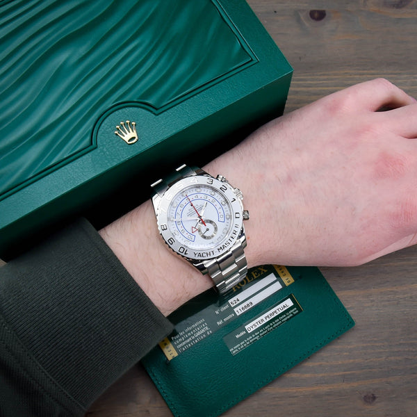 Yacht-Master II 116689 - Platinum & White Gold Watch - 2011