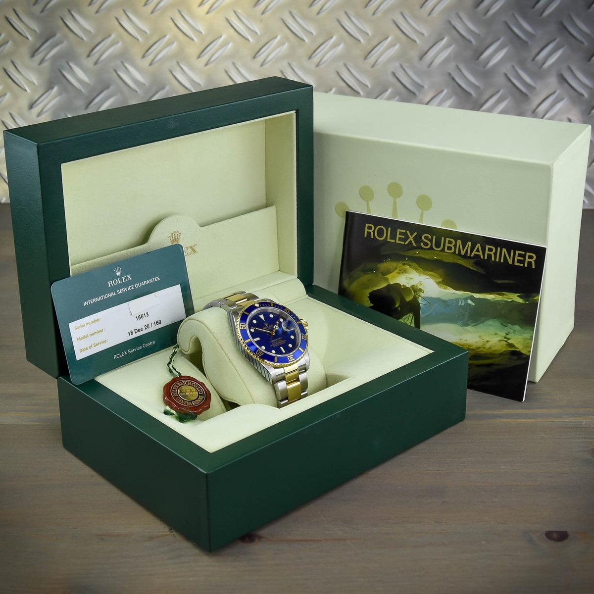 Submariner 16613 - Gents Watch - Blue Dial - 2004