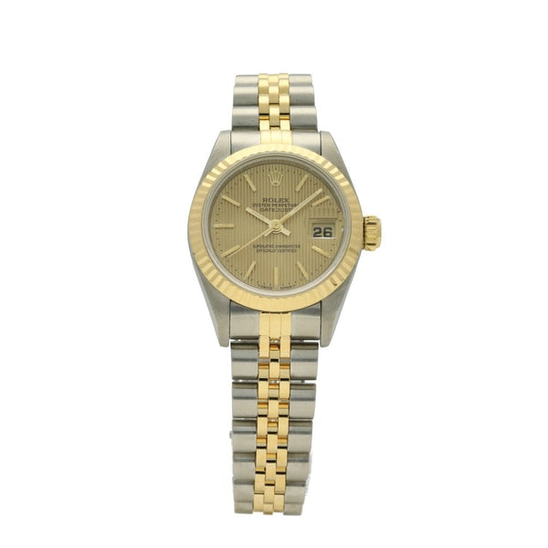 Datejust  69173 - Ladies Watch - Striped Champagne Dial - 1996