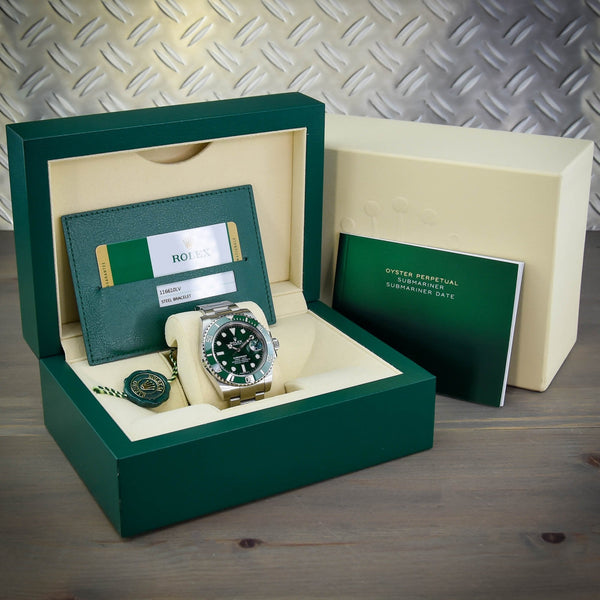 Submariner Hulk 116610LV - Green Dial - 2019