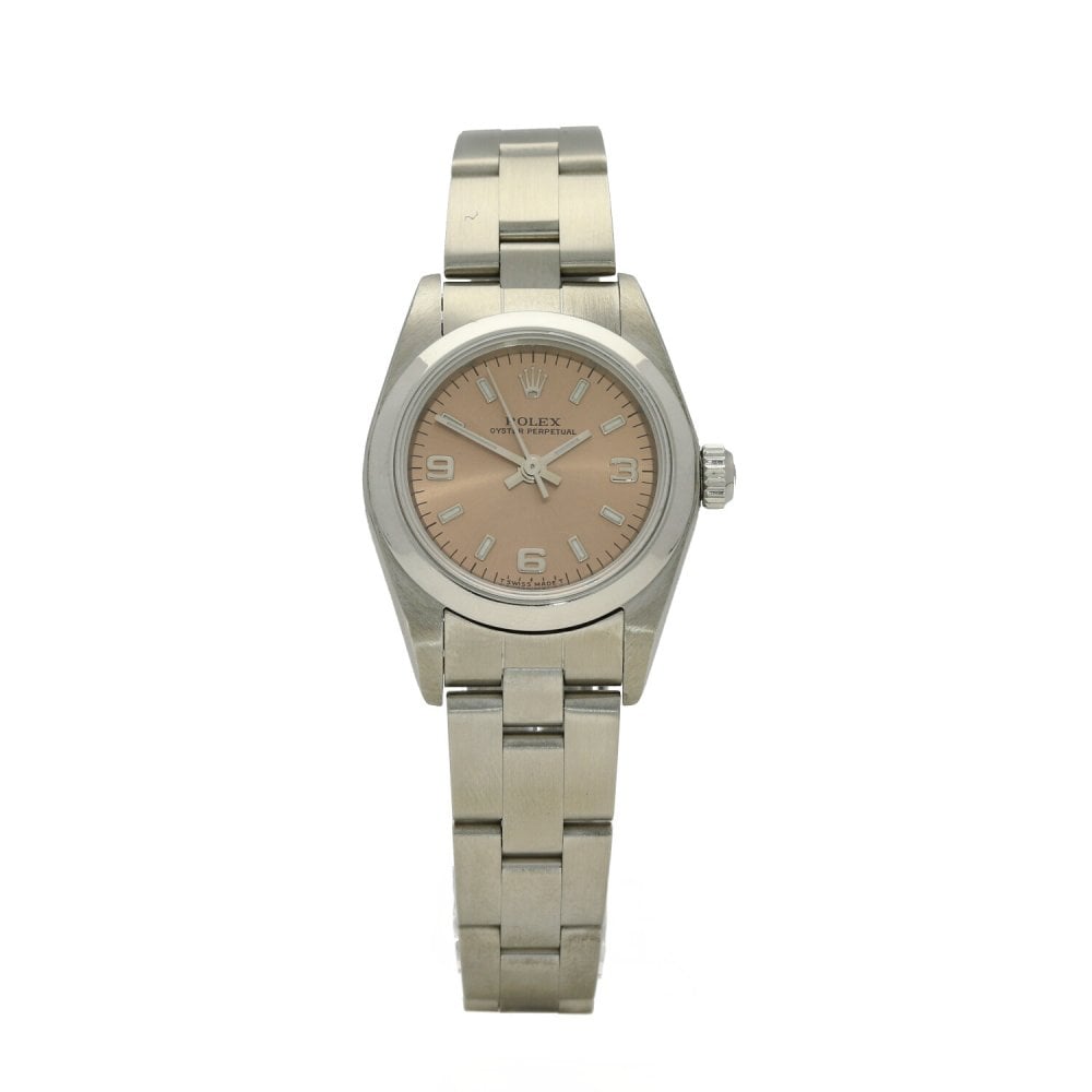 Oyster Perpetual 76080 - Ladies Watch - Copper Dial - 2000