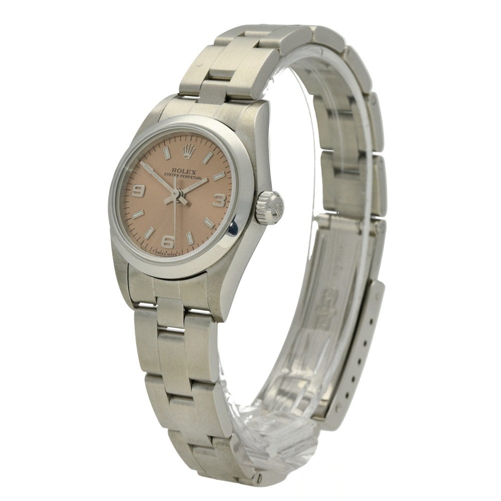 Oyster Perpetual 76080 - Ladies Watch - Copper Dial - 2000