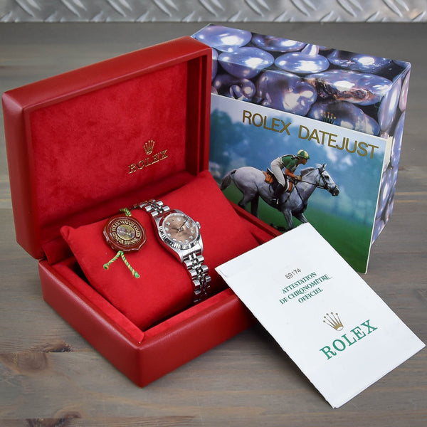 Datejust 69174 - Ladies Watch - Diamond Copper Dial - 1999