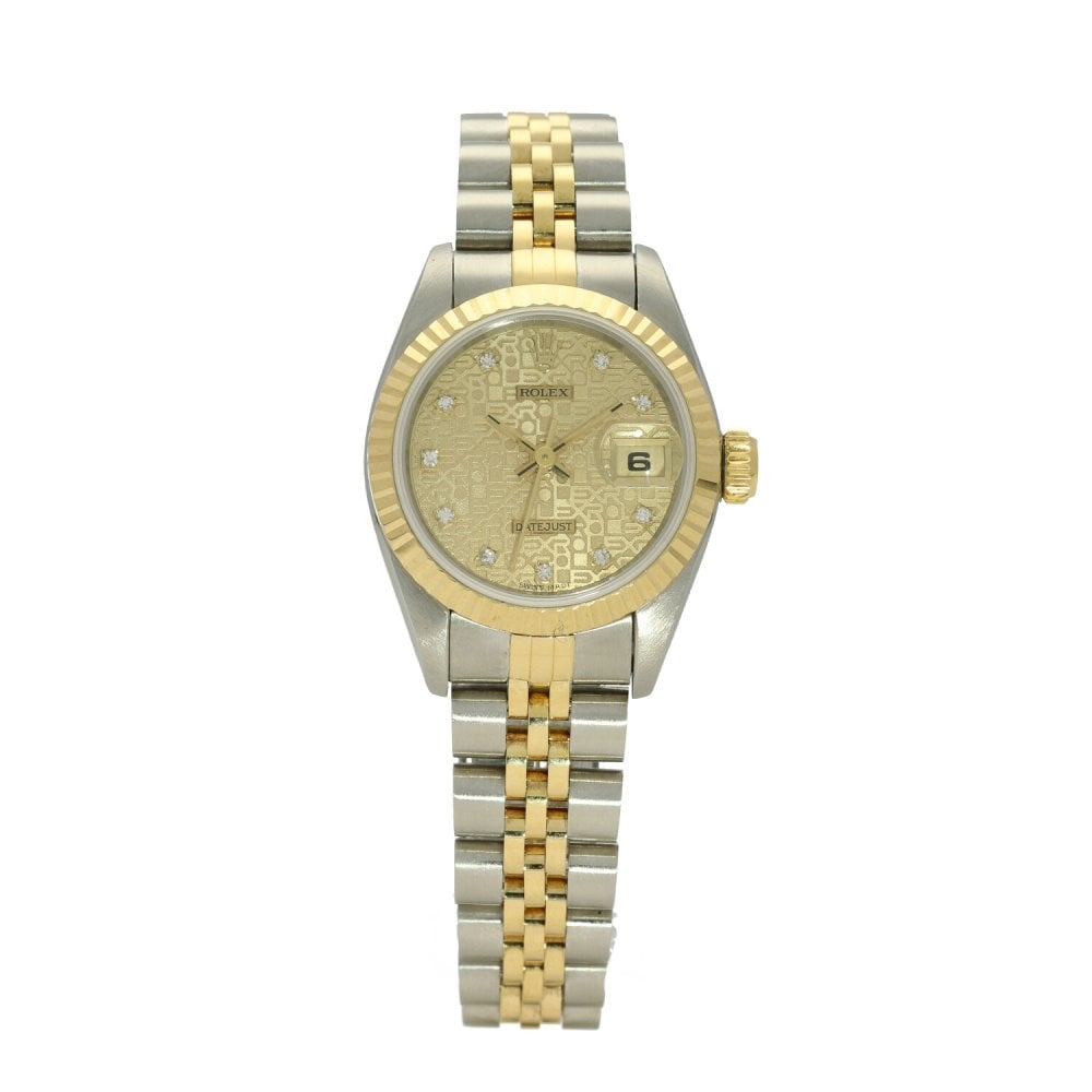Datejust 69173 - Ladies Watch - Striped Champagne Dial - 1995