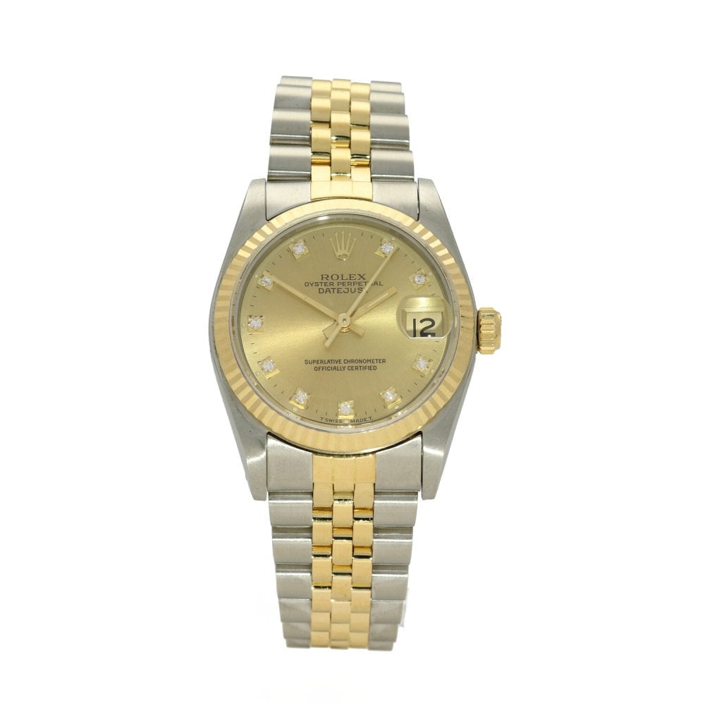 Datejust 68273 - Midsize Watch - Diamond Dial - 1993