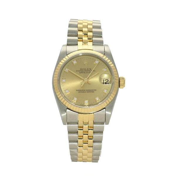 Datejust 68273 - Midsize Watch - Diamond Dial - 1993