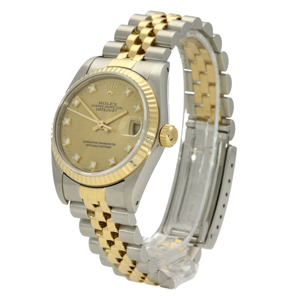 Datejust 68273 - Midsize Watch - Diamond Dial - 1993