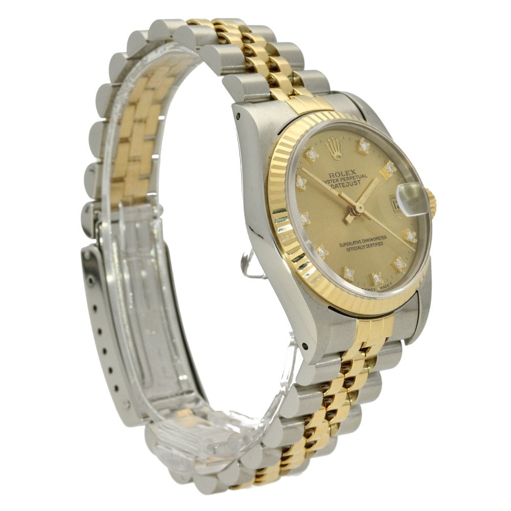 Datejust 68273 - Midsize Watch - Diamond Dial - 1993
