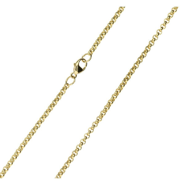 9ct Yellow Gold Belcher Chain 8.2g 20”