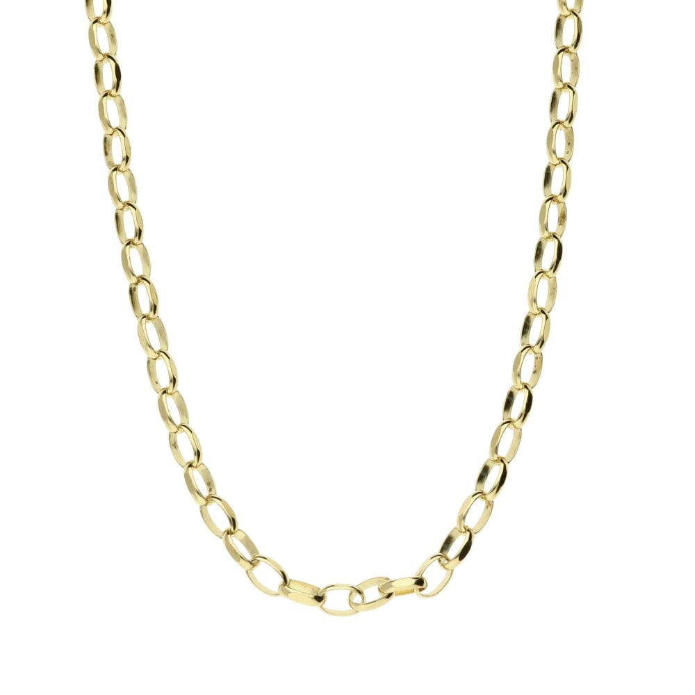 9ct Yellow Gold Belcher Chain 9.5g 22