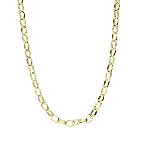 9ct Yellow Gold Belcher Chain 9.5g 22