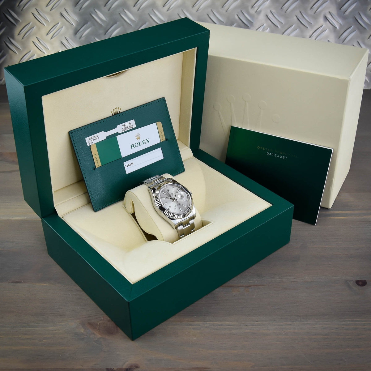 Datejust 116334 - Gents Watch - Silver Dial - 2017