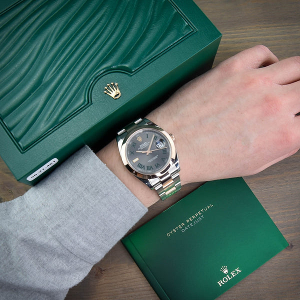 Datejust 41 126301 - Gents Watch - Wimbledon Dial - 2018