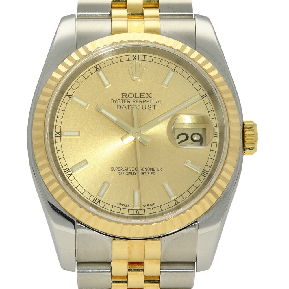 Datejust 116233 - Gents Watch - Champagne Dial - 2007