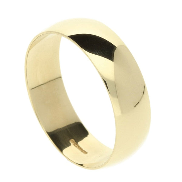 9ct Yellow Gold Wedding Ring 5.0g
