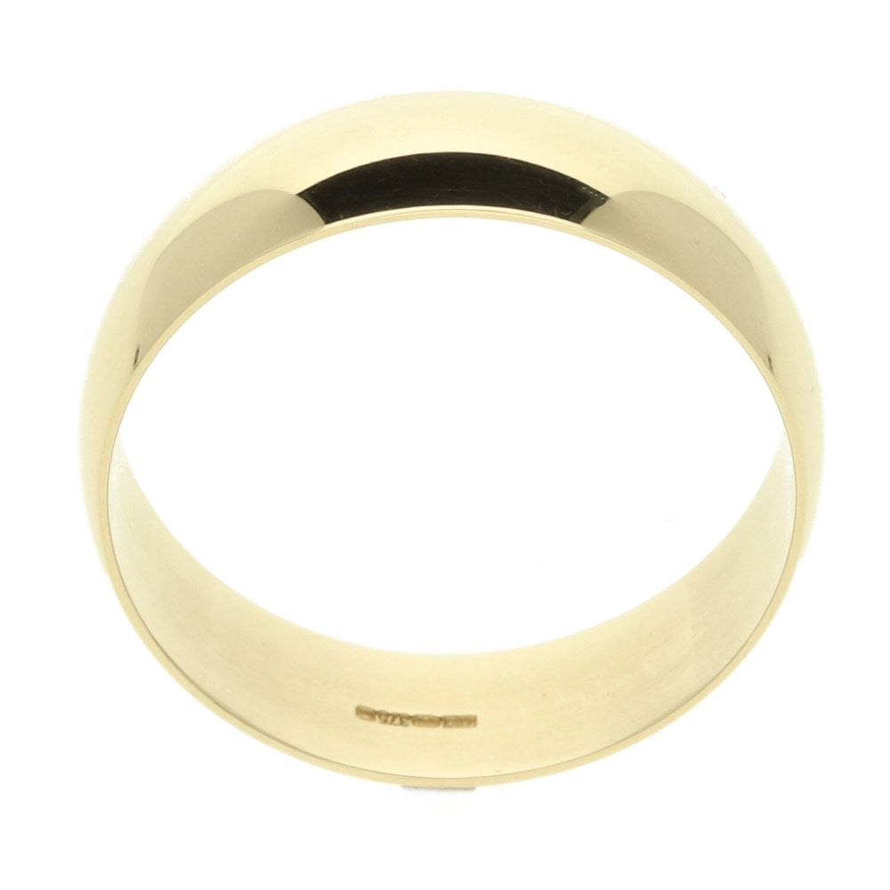 9ct Yellow Gold Wedding Ring 5.0g