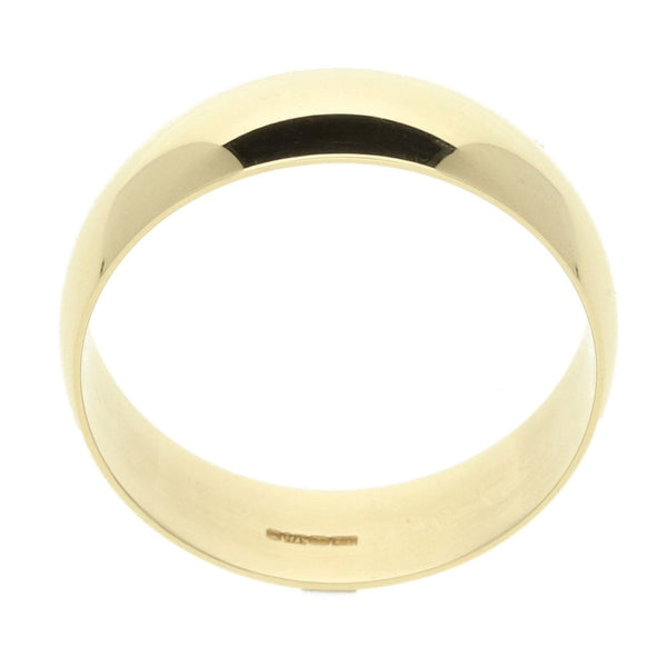 9ct Yellow Gold Wedding Ring 5.0g
