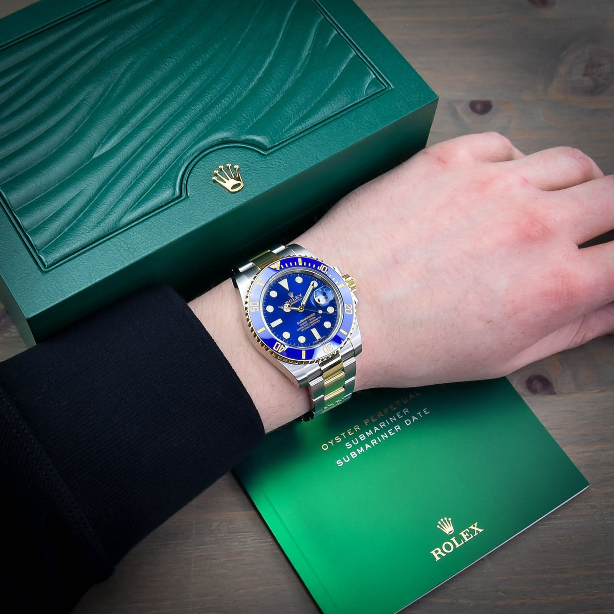 Submariner 116613LB - Blue Dial - 2016
