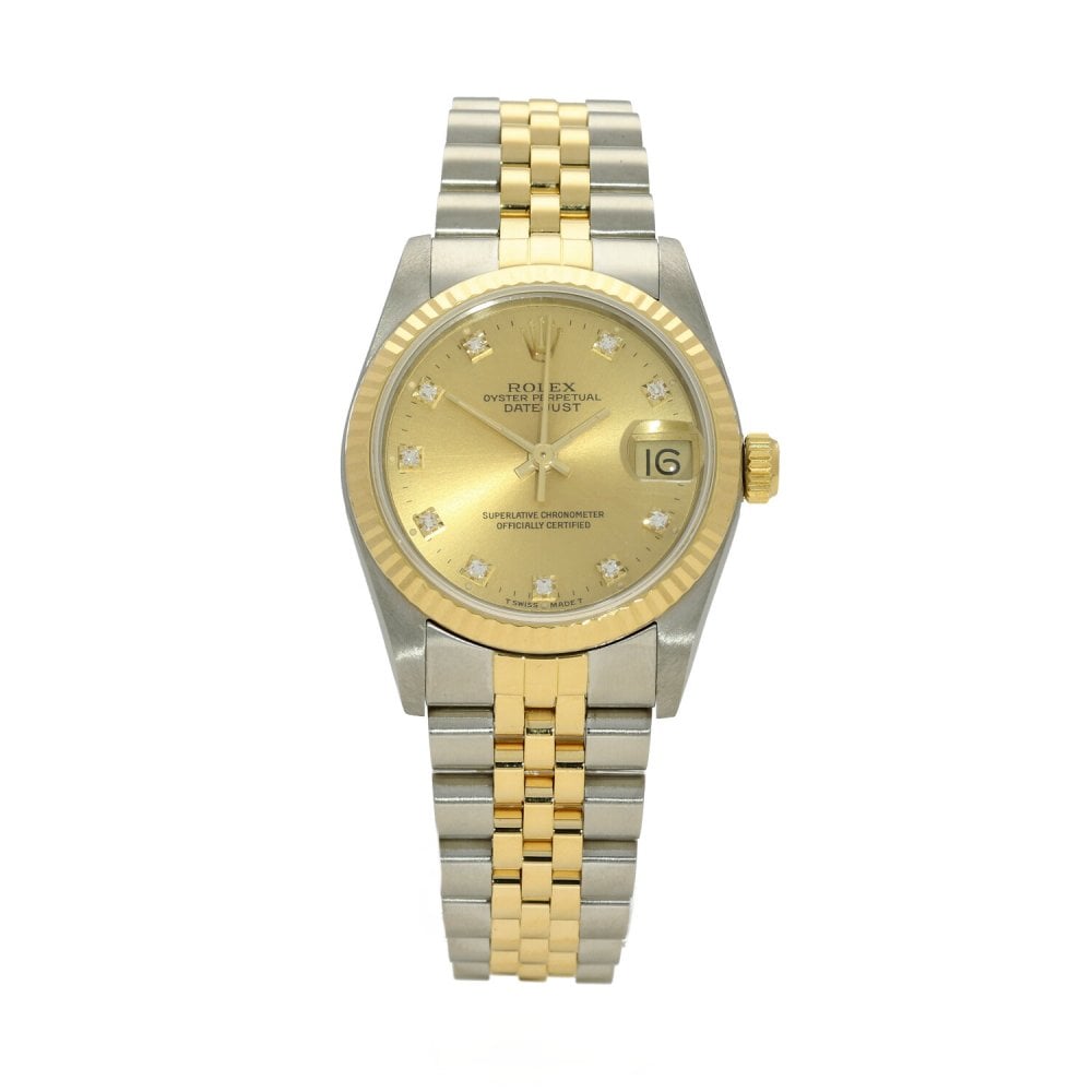 Datejust 68273 - Midsize Watch - Diamond Dial - 1993