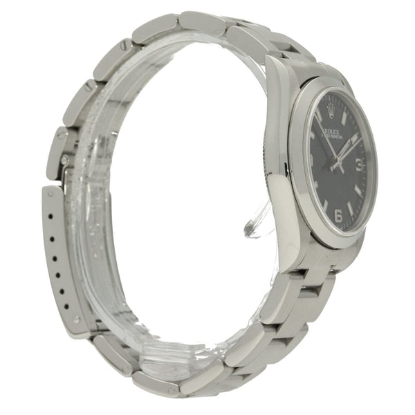 Oyster Perpetual 77080 - Midsize Watch - Blue Dial - 2001