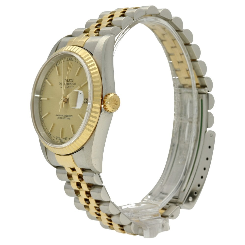 Datejust 16233 - Gents Watch - Baton Dial - 2000