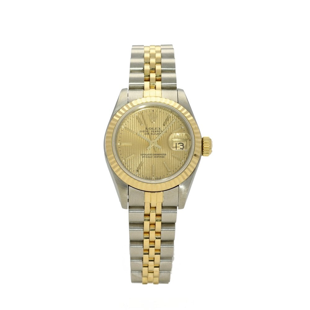 Datejust 69173 - Ladies Watch - Champagne Striped Dial - 1986